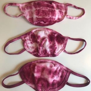 3 for $25 tie dye face masks / cute facemasks